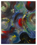 Raindrops, Original Painting