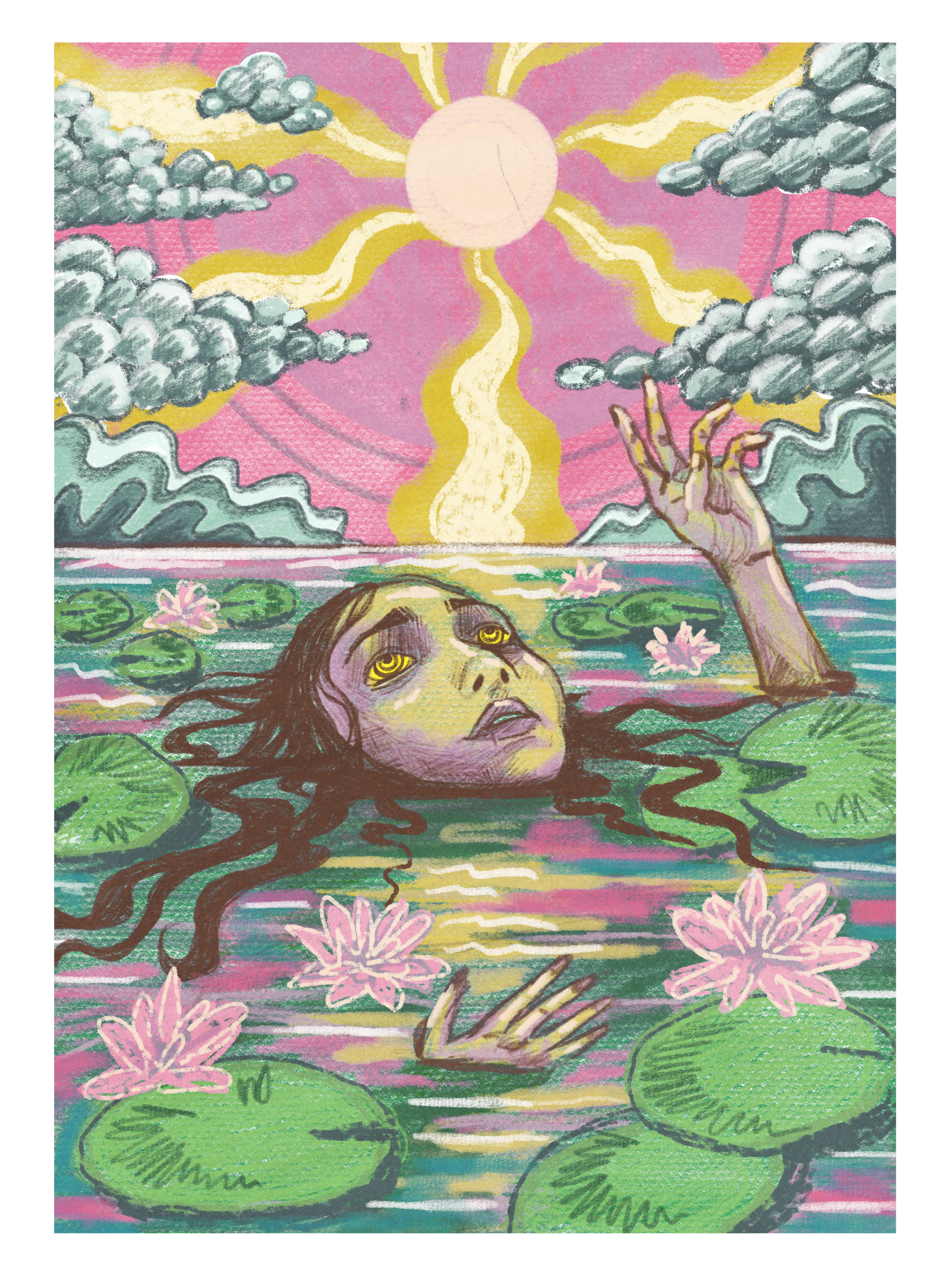 Drowning in Myself — Fine Art Print